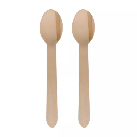 Biodore lepel bamboe 16.5 cm (50 stuks) (2)