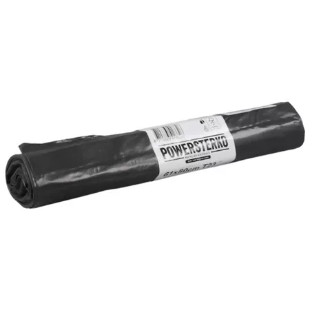Powersterko Afvalzak HDPE 61x80cm Grijs T23 (500 stuks)