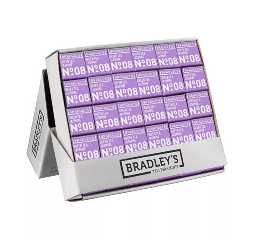 Bradley's Piramini Green Tea Jasmine NO.8 (30 stuks) - Afbeelding 2