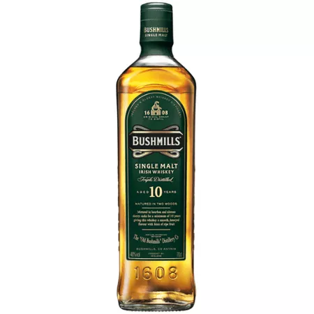 Bushmills Irish whiskey 10 years 0.7 liter (1)