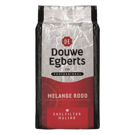 Douwe Egberts Melange Rood Snelfilter (6x 1kg)