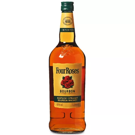 Four Roses bourbon whiskey (1 liter)