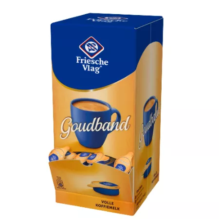 Friesche vlag goudband cups (400x 7ml)