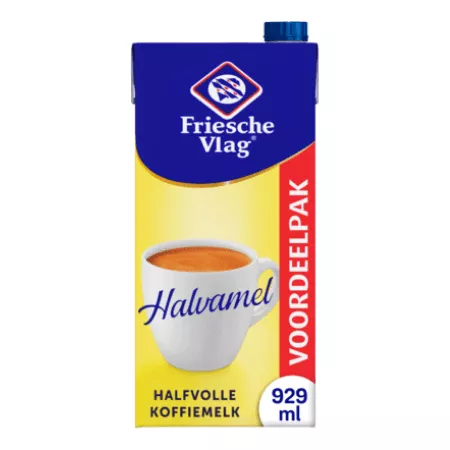 Friesche vlag halvamel pak (6x 930ml)