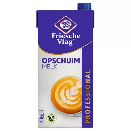 Friesche vlag opschuimmelk pak (12x 1 liter)