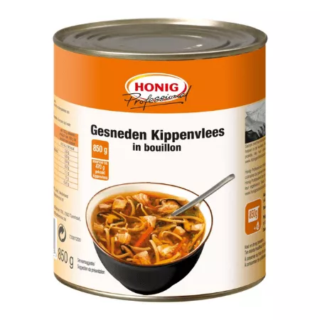 Honig gesneden kippenvlees (850gr)
