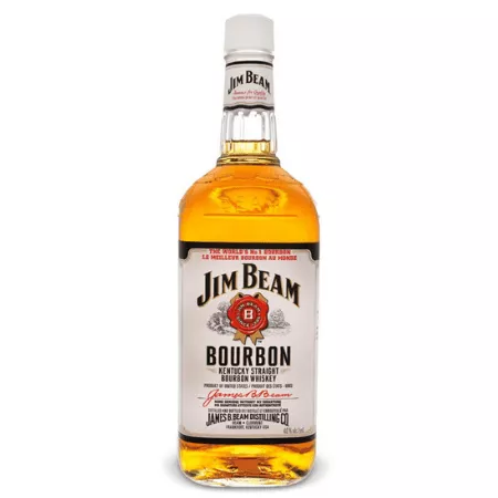 Jim Beam whiskey white 1 liter