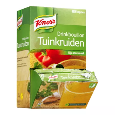 Knorr drinkbouillon tuinkruiden zakje (3)