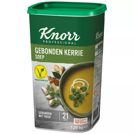 Knorr gebonden kerriesoep 21 liter
