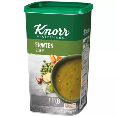 Knorr hollandse erwtensoep 12ltr.