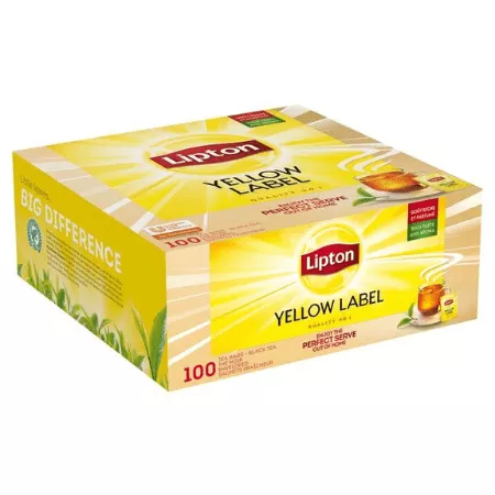 Lipton Feel Good Selection Thee Yellow Label (100 stuks)