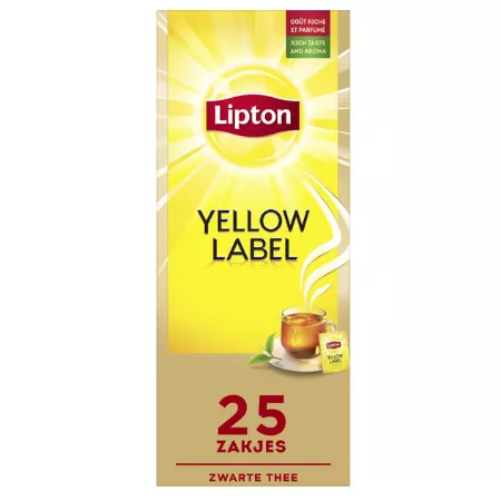 Lipton Feel Good Selection Thee Yellow Label (6x25 stuks)