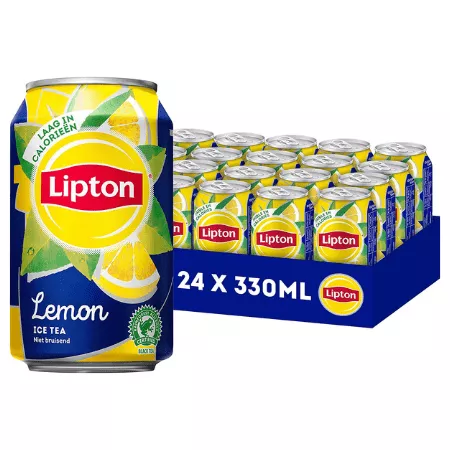 Lipton Ice Tea Lemon (24x 33cl) - Afbeelding 2