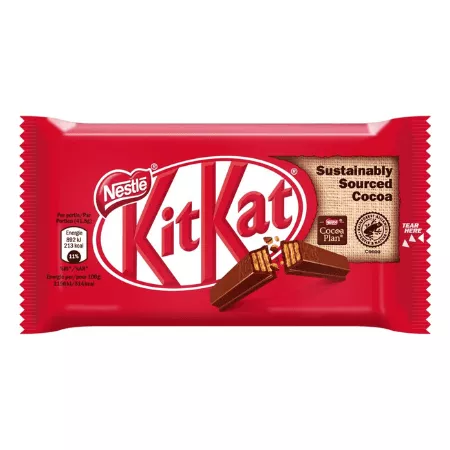 NESTLÉ KITKAT 4 FINGER MELKCHOCOLADE SINGLE