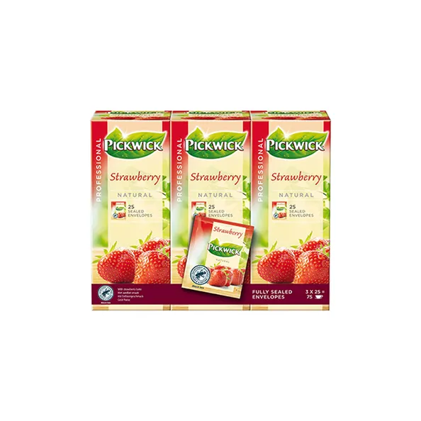 Pickwick Professional Aardbei (75x 2gr) Pickwick Professional Aardbei