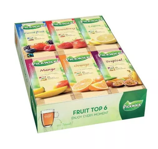 Pickwick Professional Fruit top 6 (6x 25 zakjes) Pickwick Professional Fruit