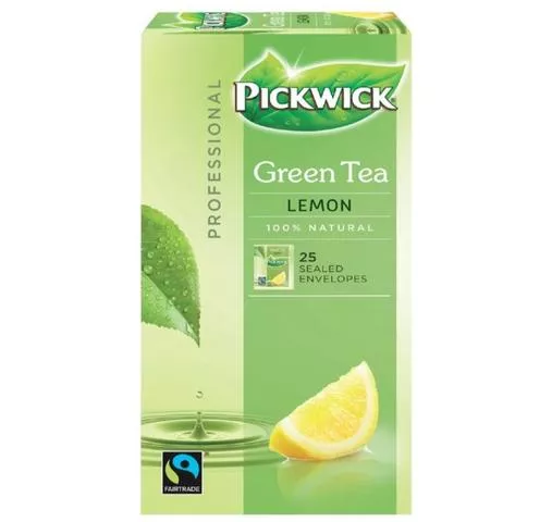 Pickwick Professional Groene Thee Lemon(75x2gr) - Afbeelding 2