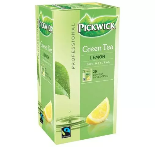 Pickwick Professional Groene Thee Lemon(75x2gr) - Afbeelding 4