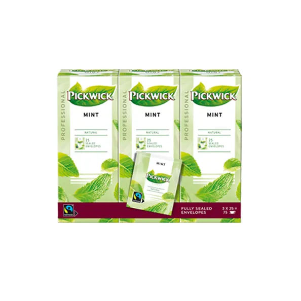 Pickwick Professional Munt Fairtrade (75x1,5gr)