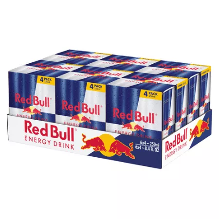 Red Bull blik 250 ml (6x 4-pack) - Afbeelding 2