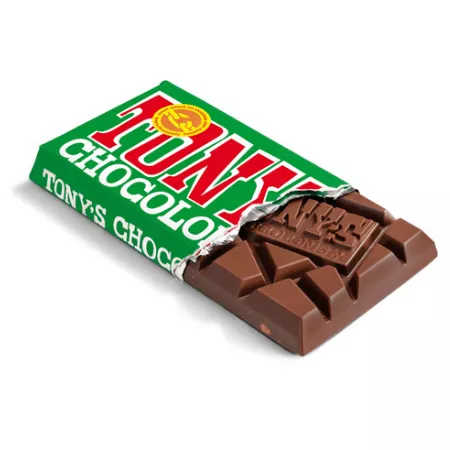 Tony's Chocolonely reep melkchocolade hazelnoot (15x 180gr) (1)