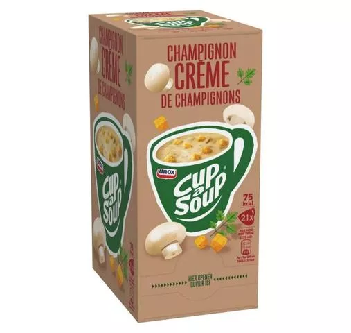 Unox Cup-a-Soup Champignon Crème (21x 175ml) - Afbeelding 3