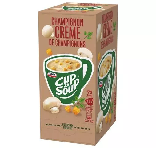 Unox Cup-a-Soup Champignon Crème (21x 175ml) - Afbeelding 2
