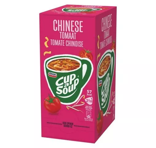 Unox Cup-a-Soup Chinese Tomaat (21x 175ml) (2)