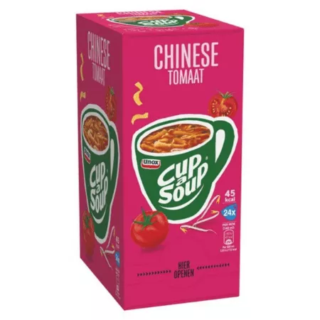 Unox Cup-a-Soup Chinese Tomaat 24 x 140 ml