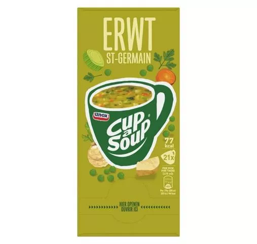 Unox Cup-a-Soup Erwt (21x 175ml)