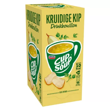 Unox Cup-a-Soup Drinkbouillon Kruidige Kip (26x 175ml)