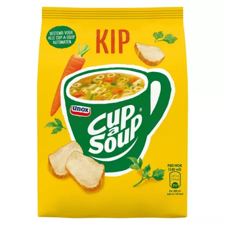 Unox Cup-a-Soup vending Chinese Kip (4 zakken)