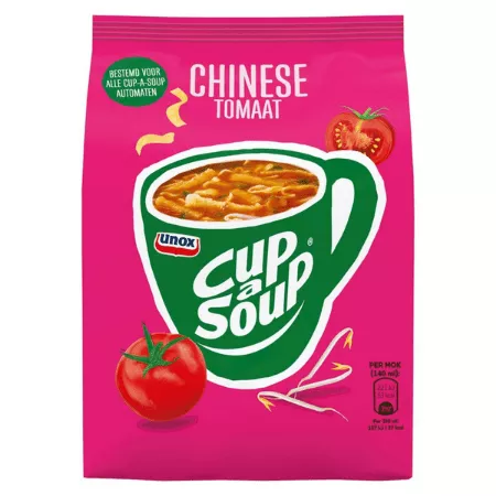 Unox Cup-a-Soup vending Chinese Tomaat 40 x 140 ml x 4