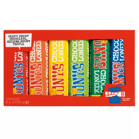 Tony's Chocolonely Proeverijtje (12x 6 stuks à 47gr)