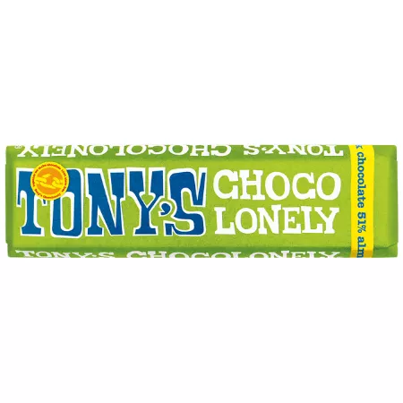 Tony's Chocolonely Pure Chocolade Amandel Zeezout (35x 47gr)