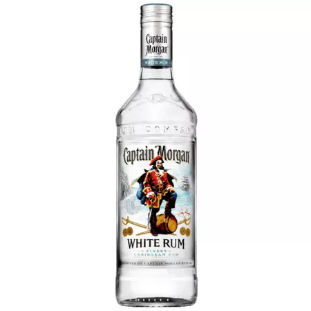 Captain morgan white rum (1 liter)