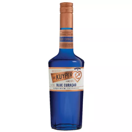 De Kuyper Curacao blauw 24% (0.7 liter)