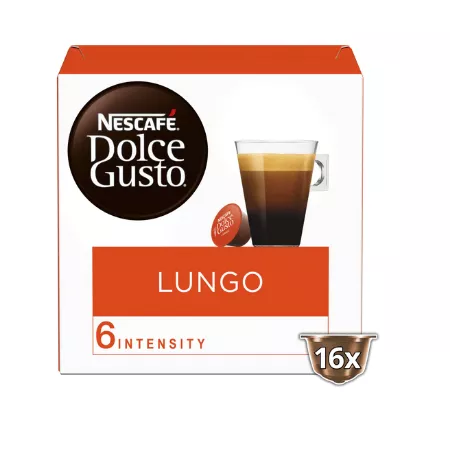 Nescafe Dolce Gusto lungo decaffeinato (3x 16 cups)