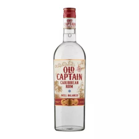 Old Captain rum wit 37,5% (0.7 liter)