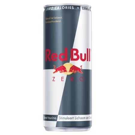 Red Bull zero blik