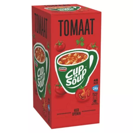 Unox Cup-a-Soup Tomaat 24 x 140 ml