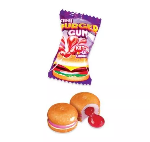 Fini burger bubble gum (200 stuks)