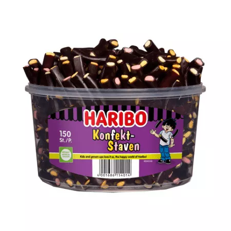 Haribo Drop Konfekt-Staven (150 stuks)