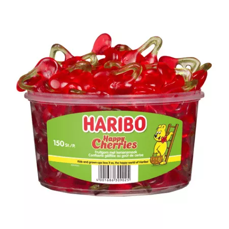Haribo kersen (150 stuks)