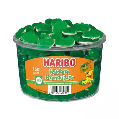 Haribo kikkers (150 stuks)