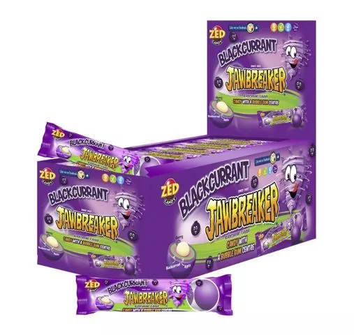Jawbreaker blackcurrant (40x 5-pack) (1)
