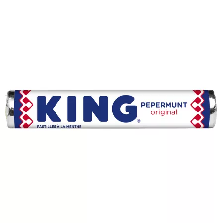 King Pepermunt Rol Single (36 stuks)