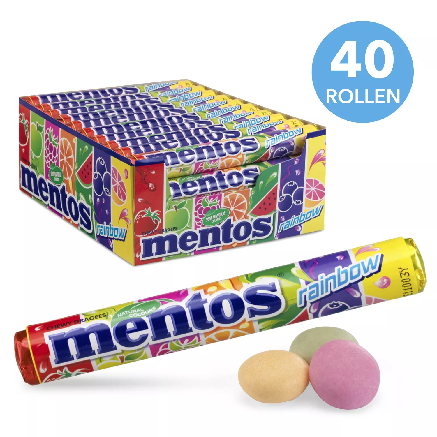 Mentos Rainbow (40 rollen)