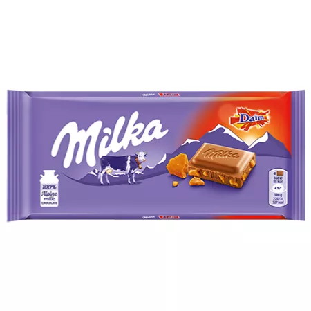 Milka en daim (22x 100gr)