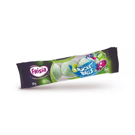 Frisia Rocket Balls Zure Kogels Appel (50x 5-pack) - Afbeelding 2